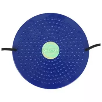 Диск здоровья ONLYTOP, с ручками, d=25 см, цвета МИКС