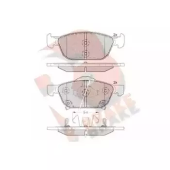 Дисковые тормозные колодки R BRAKE RB2183
