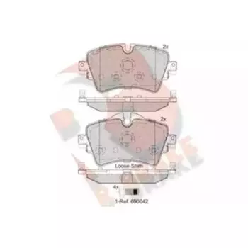 Дисковые тормозные колодки R BRAKE RB2211