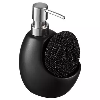 Диспенсер для мыла Smart Solutions Lystad, 460 мл, цвет чёрный