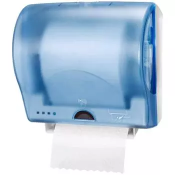 Диспенсер сенсорный Tork для полотенец в рулонах шир. 19,5см синий