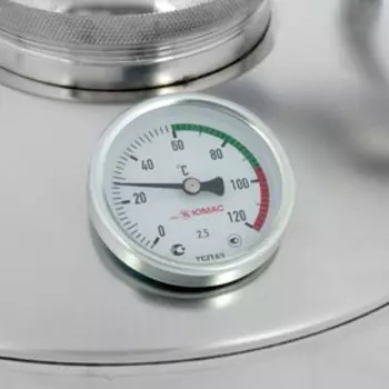 Дистиллятор «Лидер-3», 16 л, большой разборный сухопарник со сливом, термометр