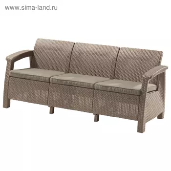 Диван 3х местный Yalta Love Seat max, цвет слоновая кость
