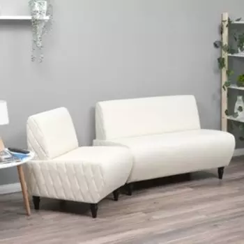 Диван "Буно" Экокожа крем