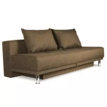 Диван кровать NEXT, обивка рогожка Dark Gold