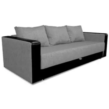 Диван «ЛИДЕР», 14001950 мм, обивка ASH/SUNNY BLACK