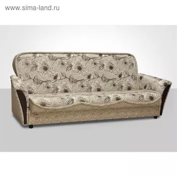 Диван "Люкс" ткань Замша 509-1/милк 426-1