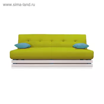 Диван «Манго 1», 11001920 мм, обивка «нео эппл», подушки «нео азуре»