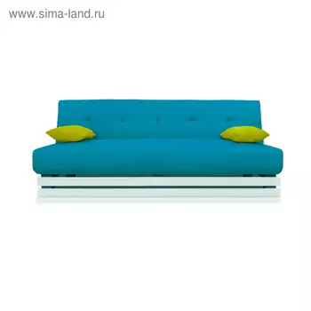 Диван «Манго 1», 11001920 мм, обивка «нео азуре», подушки «нео эппл»