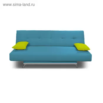 Диван «Манго 2», 11001920 мм, обивка «нео азуре», подушки «нео эппл»