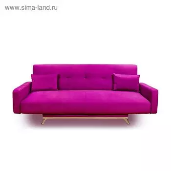 Диван «Манго 3», со спальным местом, обивка «шегги фуксия»