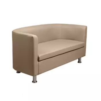 Диван офисный «Марс», экокожа, цвет бежевый