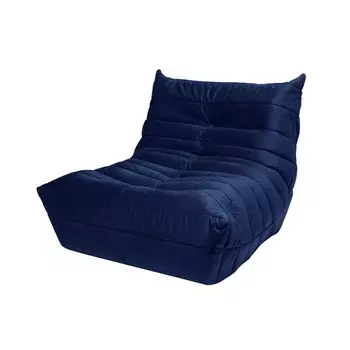 Диван «Маршмеллоу», 1 секция, цвет синий