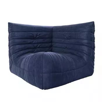 Диван «Маршмеллоу», угловой, цвет синий