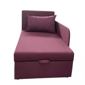 Диван кушетка NEXT NICE, со спальным местом 7501950 мм, рогожка WINE