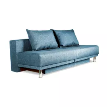 Диван прямой NEXT, спальное место 12001950 мм, обивка рогожка, цвет denim