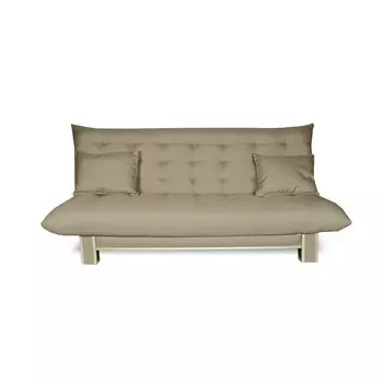 Диван прямой «ПОЛО» Style, спальное место 12001850 мм, рогожка, цвет neo latte