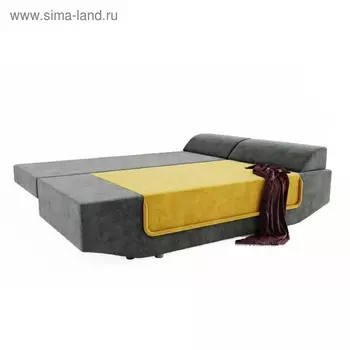 Диван прямой «Амаретто», ППУ, механизм еврокнижка, цвет селфи 08 / селфи 07