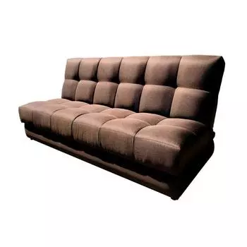 Диван прямой «Бук», механизм книжка, спальное место 13002000 мм, рогожка, цвет шоколад