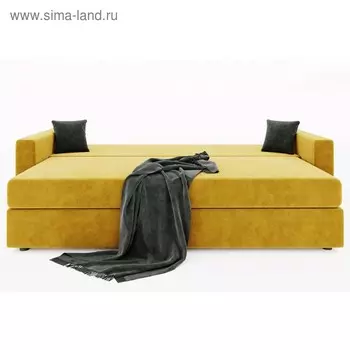 Диван прямой «Олимп 1», ППУ, еврокнижка, цвет селфи 08 / подушки селфи 07