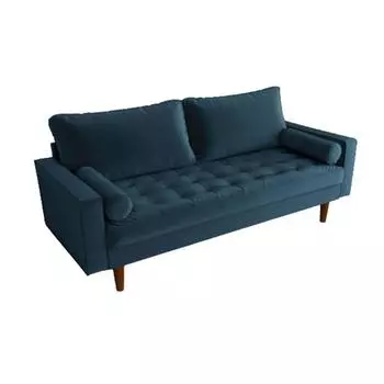 Диван трёхместный Scott, 1770 × 810 × 840 мм, цвет синий
