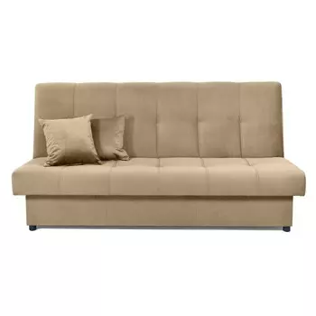 Диван «Веста», механизм книжка, ППУ, велюр, цвет бежевый