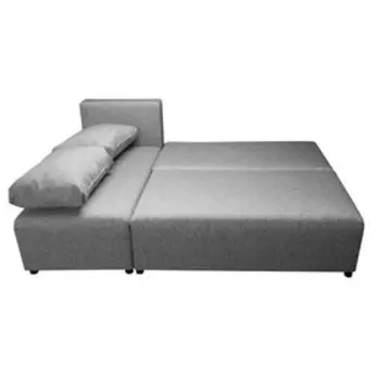 Диван угловой «Виктория», спальное место 12002000 мм, обивка рогожка, цвет melange