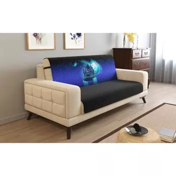 Дивандек на 3х местный диван, размер 195x165 см + 30 см клапан