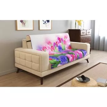 Дивандек на 3х местный диван, размер 195x165 см + 30 см клапан