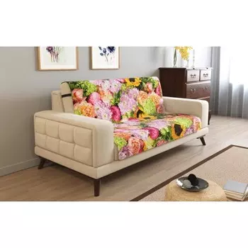 Дивандек на 3х местный диван, размер 195x165 см + 30 см клапан