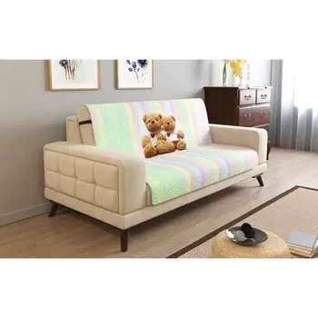 Дивандек на 3х местный диван, размер 195x165 см + 30 см клапан