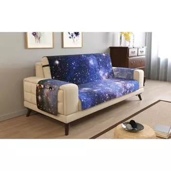 Дивандек на 3х местный диван с подлокотниками, размер 195x165 см + 30 см клапан