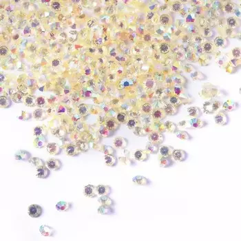 Дизайн TNL «Хрустальная крошка», №4 голографик жёлтый, 1440 шт