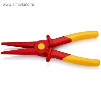 Длинногубцы KNIPEX KN-986202, плоские из пластика, до -40°С, 220 мм