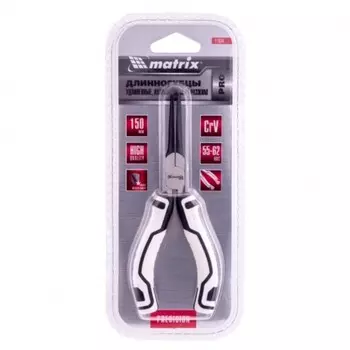 Длинногубцы удлиненные Matrix PRO Mini, 150 мм, авторазжим