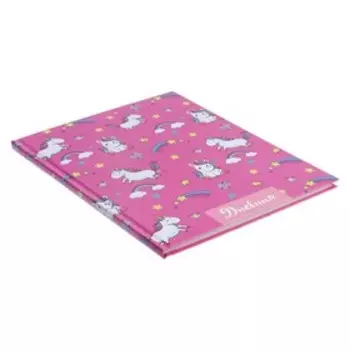 Дневник для 1-4 классов, "Единороги. Паттерн", твердая обложка 7БЦ, глянцевая ламинация, 48 листов