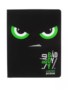 Дневник школьный для 1-11 классов, deVENTE Bad Boy, искусственная кожа, шелкография