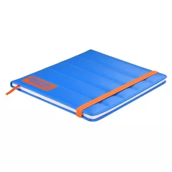 Дневник школьный для 1-11 классов "Арпатек голубой", твёрдая обложка с поролоном из искусственной кожи, стёганая строчка, шелкография, застёжка-резинка, 48 листов, блок офсет 80г/м2, универсальная шпаргалка