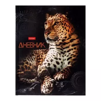 Дневник твердая обложка 1-11 класс 40 листов, ЯГУАР, глянцевая ламинация