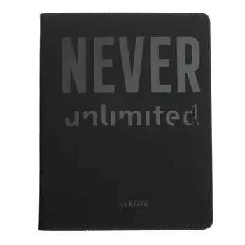Дневник универсальный для 1-11 класса Never, интегральная обложка, искусственная кожа, аппликация, ляссе, 80 г/м2