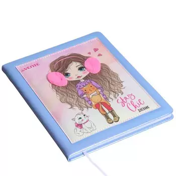 Дневник универсальный для 1-11 класса Stay Chic, твёрдая обложка, искусственная кожа, с поролоном, ляссе, 80 г/м2