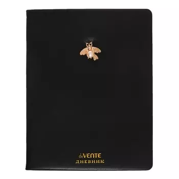 Дневник универсальный для 1-11 класса Golden Bee, твёрдая обложка, искусственная кожа, с поролоном, тиснение фольгой, ляссе, 80 г/м2
