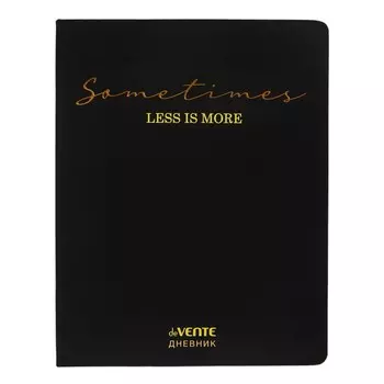 Дневник универсальный для 1-11 класса Sometimes, твёрдая обложка, искусственная кожа, тиснение фольгой, ляссе, 80 г/м2