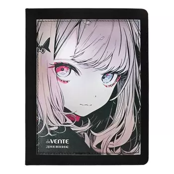 Дневник универсальный для 1-11 класса Tokyo Girls, твёрдая обложка, искусственная кожа, с поролоном, ляссе, 80 г/м2