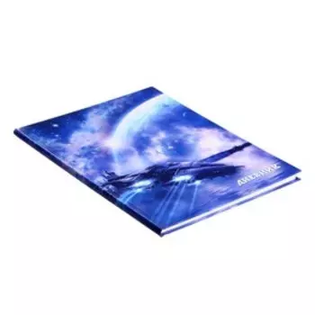 Дневник школьный для 1-11 классов, «Космический корабль», твёрдая обложка 7БЦ, глянцевая ламинация, 40 листов