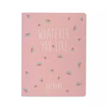 Дневник универсальный для 1-11 классов, 48 листов, Fruit Rain.Арбуз, обложка картон, ламинация SoftTouch, тонированный блок