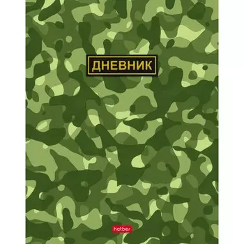 Дневник универсальный для 1-11 классов "Камуфляж", твёрдая обложка, глянцевая ламинация, 40 листов