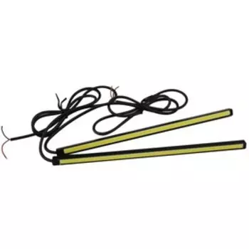 Дневные ходовые огни AVS DL-10, DRL, 21 х 0,7 х0,8см, 6 Вт,1 светодиод COB, набор 2 шт