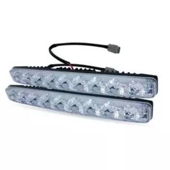 Дневные ходовые огни AVS DL-9A, DRL, 2554023 мм, 9 Вт, 9 светодиодов, набор 2 шт.