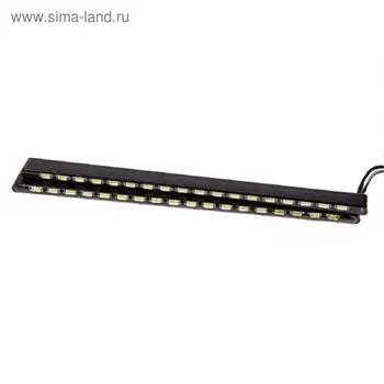 Дневные ходовые огни, Skyway 12 В, 18 диодов, 190х15х5 мм, 2 шт, S01501049